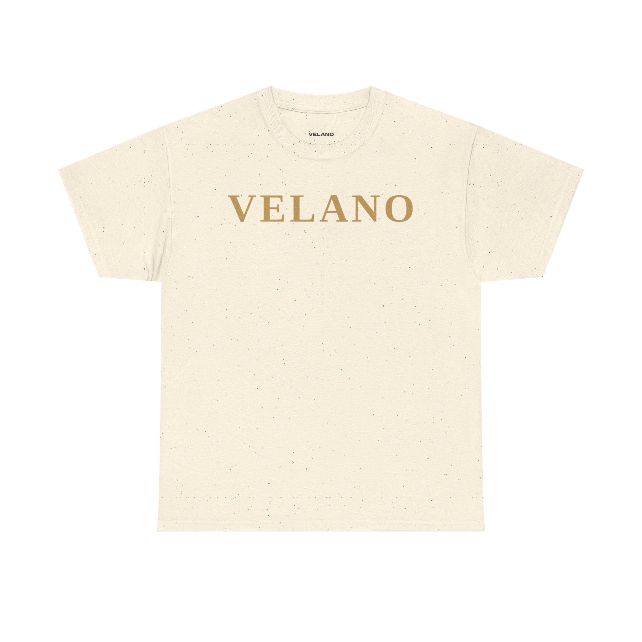 Velano Signature Tee — Cream
