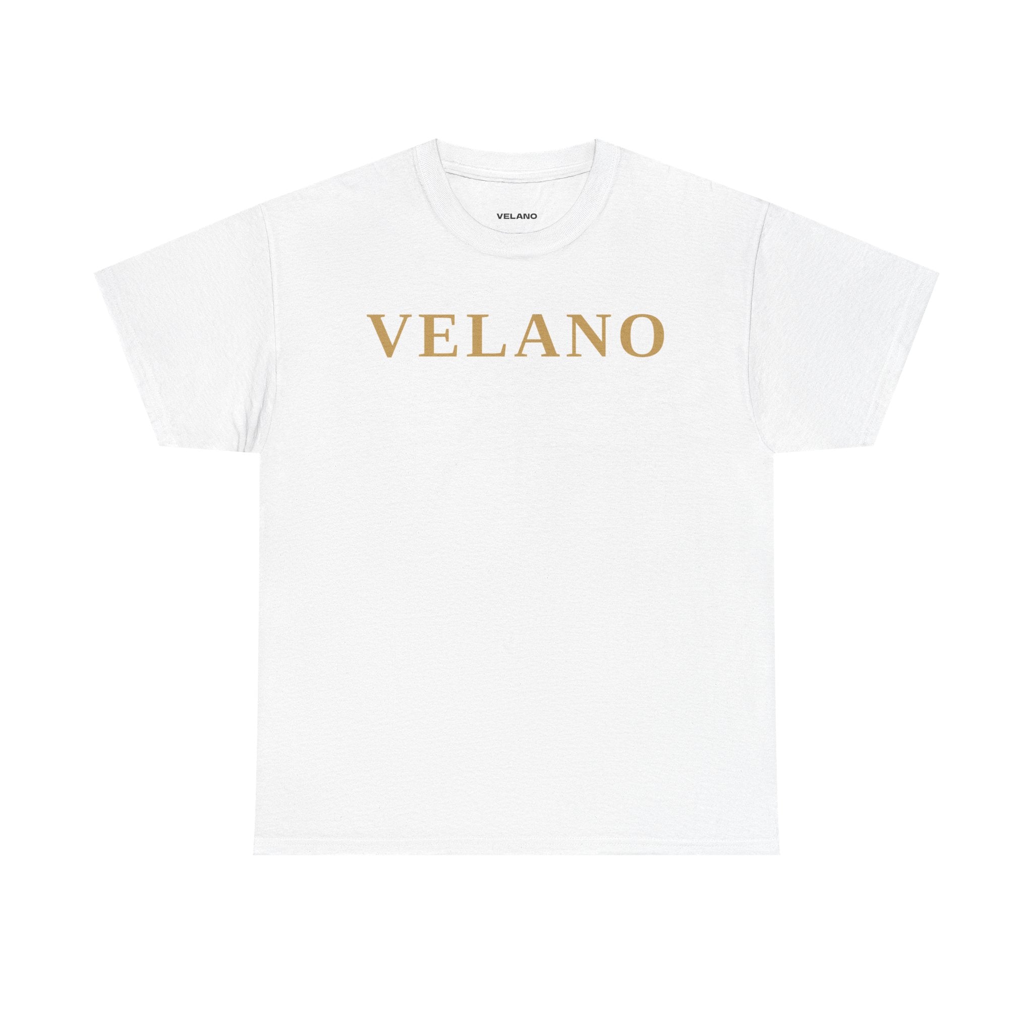 Velano Signature Tee — Cream