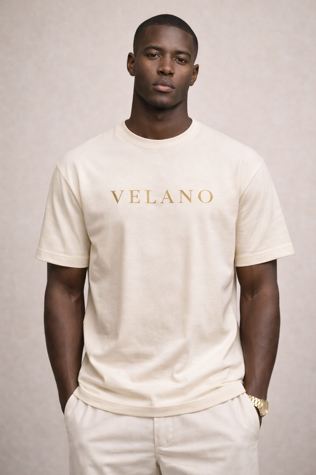 Velano Ivory Imperial Tee